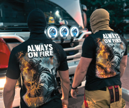Koszulka Pagon Wear ALWAYS ON FIRE front